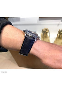 Dây Đồng Hồ Da Bò Thật 100%, Kiếu Cổ Điển, Cao Cấp - Sang Trọng, Mặt Lót Chống Thấm Mồ Hôi, Tích Hợp Lớp Gia Cố Chống Giãn Đặc Biệt, Phụ Kiện Khóa và Chốt Bằng Thép Không Gỉ 316L, Nhiều Màu, Nhiều Size - Hàng Chính Hãng SAIGIO