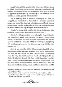 Những Đặc Trưng Cơ Bản Của Bộ Máy Quản Lý Đất Nước Và Hệ Thống Chính Trị Nước Ta Trước Thời Kỳ Đổi Mới 