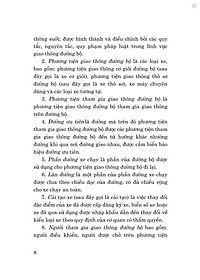 Luật trật tự, an toàn giao thông đường bộ năm 2024 - bản in 2024