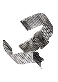 (TẶNG CHỐT VÀ DỤNG CỤ THAY DÂY) Dây đồng hồ kiểu lưới(dây mesh) thép không gỉ size 18mm 20mm 22mm ảnh thật 100%