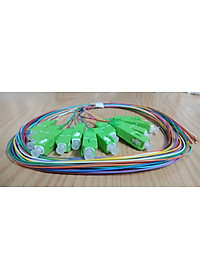 Combo 12 sợi  nối quang Pigtail SC/APC Single mode, Simplex,1.5M, 0.9mm. Hàng nhập khẩu 