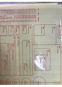 BỘ 25 XẤP NHÃN DÁN GI CHÚ 109