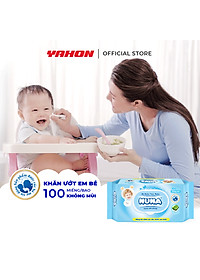 Thùng Khăn Ướt Em Bé NUNA Không Mùi 100 Miếng/Bao 24 Bao/Thùng