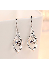 Bông Tai nữ móc xoắn tình yêu mix đã nhân tạo siêu quyến rũ