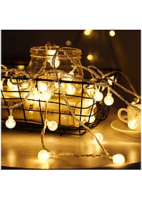 Dây Đèn LED Trang Trí Bóng Tròn 10M, 20M Trang Trí Nhà Cửa, Noel, Lễ Tết