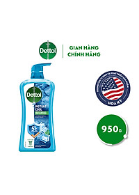 Sữa tắm Dettol mát lạnh tức thì - chai 950g
