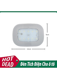 Đèn Led Dán Trần Xe Hơi Chạm Tắt Mở Thông Minh - Hàng Nhập Khẩu