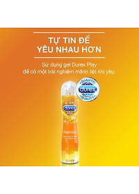 Gel bôi trơn Durex Play Warming 100ml / chai + Tặng bao cao su INNOVA Siêu gai
