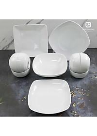 Bộ bát đĩa Vạn Hạnh sứ cao cấp Long Phương