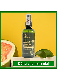 Xịt mọc tóc nhanh tinh dầu vỏ bưởi Tabaha 120ml dành cho Nam giới bị rụng tóc, tóc thưa