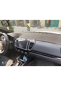 Thảm taplo da vân cacbon cho xe Honda City 2016-2020