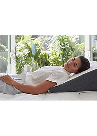 Gối chống trào ngược dạ dày Yorokobi cao 16cm-Gối thông minh 2 trong 1, chống lún, thư giãn vai gáy