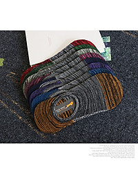 Bộ 5 đôi tất bàn chân nam Co dãn 4 chiều(free size) Hàn Quốc