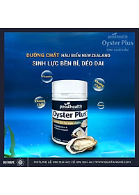 Tinh chất hàu tăng cường sinh lý nam Goodhealth Oyster Plus New Zealand giúp tăng sinh lực, tăng sức khỏe sinh sản, tăng sức đề kháng-OZ Slim Store