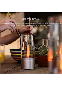 ĐÈN NGỦ/ ĐÈN NẾN ĐIỆN TỬ THÔNG MINH XIAOMI YEELIGHT CANDELA – PIN 2500mAh - BẢN QUỐC TẾ CHÍNH HÃNG