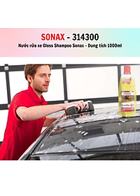 Nước rửa xe đậm đặc Sonax Gloss Shampoo 314300 1L  