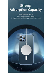 Ốp Lưng Mag safe Trong Suốt MIPOW TEMPERED GLASS Dành Cho iPhone 13 Mini, Iphone 13/ 13 Pro, 13 Pro Max - Hàng Chính Hãng