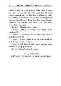 Kỹ năng cơ bản về viết bài pháp lý chuẩn SEO - bản in 2025