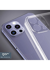 Ốp Lưng Trong Suốt GOR TPU Dành Cho iPhone 14 ProMax / 14 Pro / 14Plus / 14 - Hàng Chính Hãng