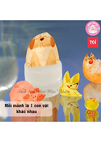 Đồ chơi xếp hình puzzle trong chai Pet in the Botte và Tiệc trà nữ thần bằng Acrylic trong suốt - Hãng TOI WORLD