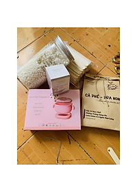 Combo Nồi nấu sáp wax nóng silicon kèm mỡ trăn và 100gr sáp cao cấp