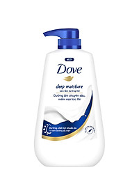 Sữa tắm dưỡng thể Dove Deep Moisture Dưỡng ẩm chuyên sâu với dưỡng chất lợi khuẩn da 900g