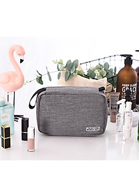 Túi đựng mỹ phẩm, đồ trang điểm, đồ dùng vệ sinh cá nhân đi du lịch - Màu Đỏ