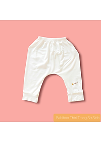 Bộ sơ sinh cài giữa tay dài vải visco siêu mềm mại cho bé