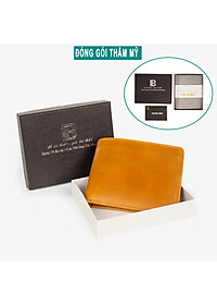 Ví nam, bóp nam da bò Pullup cao cấp Bụi Leather V107 - Bảo hành 12 tháng