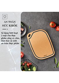 Thớt sạch sợi gỗ tự nhiên JIDOSA JD3830, an toàn, chống trầy xước , chống cong vênh dùng được trong máy rửa chén đa năng