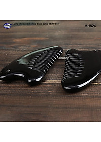 Cạo gió sừng đen (MH824) Masssage toàn thân, giúp tuần hoàn khí huyết - Chăm sóc sức khỏe