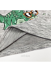 Bộ bé trai BIGFOX - MISS MEOW thu đông, bộ dài tay cho bé phong cách Âu Mỹ in khủng long 12 - 43kg