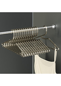 Combo 5 Móc Treo Quần Áo Trong Suốt PaKaSa - Hàng Chính Hãng 