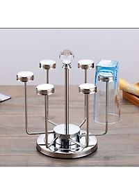 Giá Úp Cốc Đẹp Để Bàn, Giá Để Cốc Chén Inox Cao Cấp Chính Hãng MINIIN Xoay 360 Độ Sang Chảnh Và Tiện Dụng