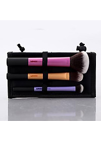 Bộ cọ trang điểm 3 cây thiết kế Nhật Bản cao cấp (cọ đánh phấn phủ và phấn má, cọ tán kem nền, cọ tán mắt) kèm túi đựng MINISO BRUSHES SET WITH…