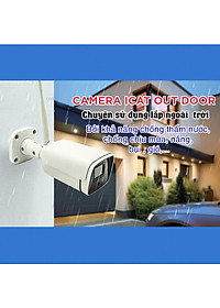 Camera wifi ngoài trời Hunonic ICat Outdoor - Hàng chính hãng
