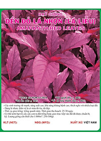 Hạt giống rau dền đỏ lá nhọn cao sản gói 20g