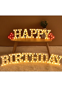 Đèn Led Chữ Cái Loại Lớn 22cm Trang Trí Tiệc Cưới, Sinh Nhật, Nhà Cửa KUNBE - Đủ 26 Chữ Cái A-Z, Các Số Từ 0-9 Và Biểu Tượng Trái Tim Đỏ, ...