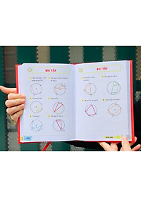 Sách sổ tay hình học, tổng hợp kiến thức toán hình từ lớp 8 đến lớp 12