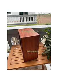 Tủ Xoay Đồng Hồ Cơ 8 Ngăn Vỏ Gỗ Lót Nỉ Nhung Hộp xoay, tích cót, lắc