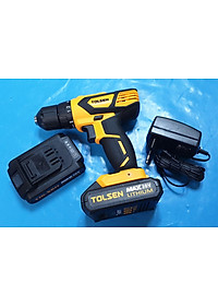MÁY KHOAN PIN 2 TỐC ĐỘ 10MM 20V (2 PIN) TOLSEN 79033 - HÀNG CHÍNH HÃNG