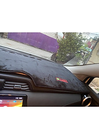 Thảm Taplo Nhung Lông Cừu Cho Xe Nissan Almera 2021 2022 đế có chống trượt, chuẩn form xe