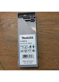 Bộ mũi khoan kim loại HSS 5 cái Makita D-30514