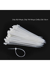 Bó 100 Dây Thít, Dây Rút, Lạt Nhựa Đủ Mọi Kích Cỡ Tiện Lợi