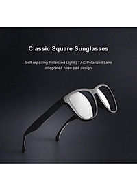 XIAOMI Kính Mát Gọng Vuông Thời Trang Cho Nam Nữ