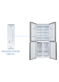 Tủ lạnh Sharp Inverter 362 lít SJ-FX420VG-BK - Hàng chính hãng (chỉ giao HCM)