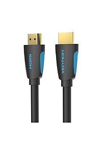 Cáp HDMI 2.0 tròn hỗ trợ 2k, 4k Vention dài  - Hàng Chính Hãng