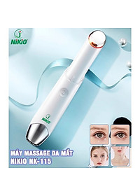 Bút Massage Mắt, Máy Mát Xa Môi Nhiệt Nóng Nikio NK-115 - Giảm Nếp Nhăn Và Thâm Quầng Mắt, Mỏi Mắt Hiệu Quả