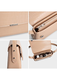 Túi Yuumy ( Thời trang nữ nắp gập size 20 - Túi đeo chéo da Verein YN198 )