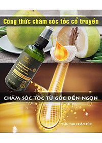 Tinh dầu bưởi dưỡng tóc Pomelo Tabaha 120ml giúp giảm rụng tóc cho mẹ sau sinh